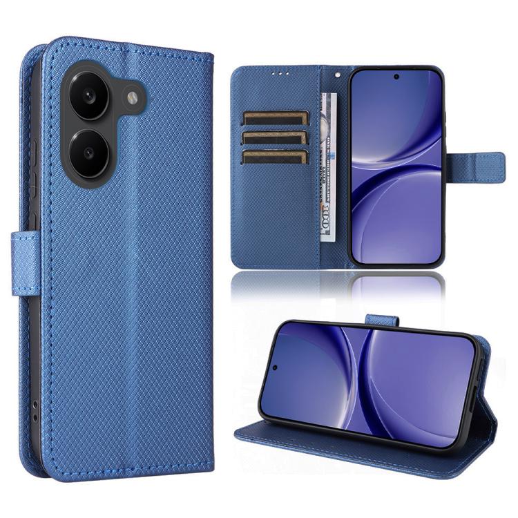 Diamond Texture Leather Phone Case, For Redmi A7 Pro 171mm / Poco C85x 5G, For Redmi Turbo 5 Max 5G / Poco X8 Pro Max, For Redmi Turbo 5 5G / Poco X8 Pro, For Redmi Note 15 Pro+ 5G 163.3mm/Poco M8 Pro 5G