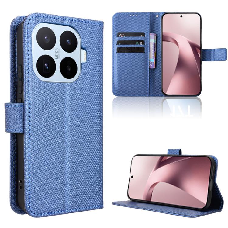 Diamond Texture Leather Phone Case, For Redmi 15a 5G / R70 5G / R70m 5G, For Xiaomi 17T 5G, For Redmi Turbo 5 Max 5G / Poco X8 Pro Max, For Redmi Turbo 5 5G / Poco X8 Pro