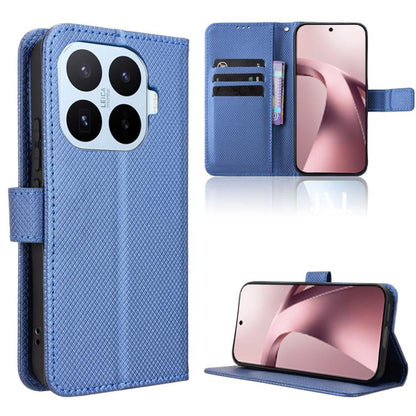 Diamond Texture Leather Phone Case, For Redmi 15a 5G / R70 5G / R70m 5G, For Xiaomi 17T 5G, For Redmi Turbo 5 Max 5G / Poco X8 Pro Max, For Redmi Turbo 5 5G / Poco X8 Pro