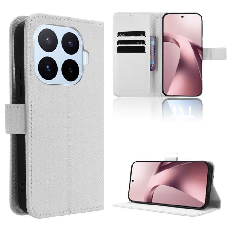 Diamond Texture Leather Phone Case, For Redmi 17C 4G / 14C 4G / 14R / A4, For Xiaomi 17 Max 5G, For Xiaomi 17T Pro 5G, For Redmi A7 Pro 171mm / Poco C85x 5G
