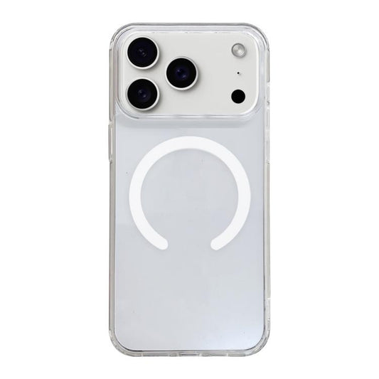 Clear Acrylic TPU MagSafe Phone Case, For iPhone 17 Pro Max, For iPhone 17 Pro, For iPhone 17, For iPhone Air, For iPhone 16 Pro Max, For iPhone 16 Pro, For iPhone 16 Plus, For iPhone 16, For iPhone 15 Pro Max, For iPhone 15 Pro, For iPhone 15 Plus