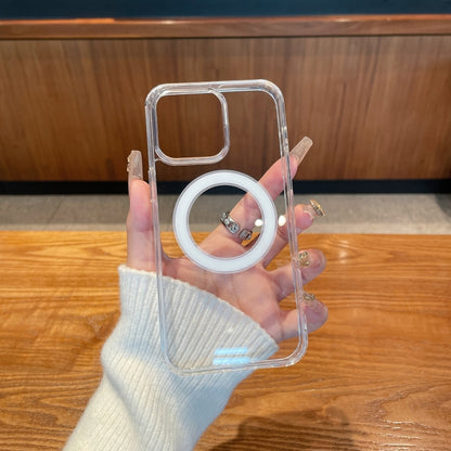 Clear Acrylic TPU MagSafe Phone Case, For iPhone 12 Pro Max, For iPhone 12 Pro, For iPhone 11 Pro Max, For iPhone 11, For iPhone 11 Pro