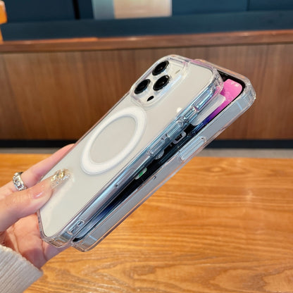 Clear Acrylic TPU MagSafe Phone Case, For iPhone 12 Pro Max, For iPhone 12 Pro, For iPhone 11 Pro Max, For iPhone 11, For iPhone 11 Pro