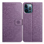 Flower Embossed Leather Phone Case, For iPhone 17 Pro, For iPhone 17, For iPhone Air, For iPhone 16 Pro Max