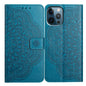 Flower Embossed Leather Phone Case, For iPhone 17 Pro, For iPhone 17, For iPhone Air, For iPhone 16 Pro Max