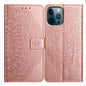 Flower Embossed Leather Phone Case, For iPhone 17 Pro, For iPhone 17, For iPhone Air, For iPhone 16 Pro Max