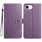 Flower Embossed Leather Phone Case, For iPhone 17e / 16e, For iPhone 17 Pro Max, For iPhone 17 Pro, For iPhone 17