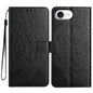 Flower Embossed Leather Phone Case, For iPhone 17e / 16e, For iPhone 17 Pro Max, For iPhone 17 Pro, For iPhone 17