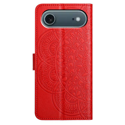 Flower Embossed Leather Phone Case, For iPhone Air, For iPhone 16 Pro Max, For iPhone 16 Pro, For iPhone 16 Plus