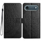 Flower Embossed Leather Phone Case, For iPhone 17 Pro, For iPhone 17, For iPhone Air, For iPhone 16 Pro Max