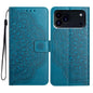 Flower Embossed Leather Phone Case, For iPhone 17 Pro, For iPhone 17, For iPhone Air, For iPhone 16 Pro Max
