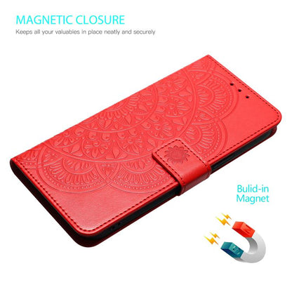 Flower Embossed Leather Phone Case, For iPhone 18 Pro, For iPhone 18 Pro Max, For iPhone 17e / 16e, For iPhone 17 Pro Max