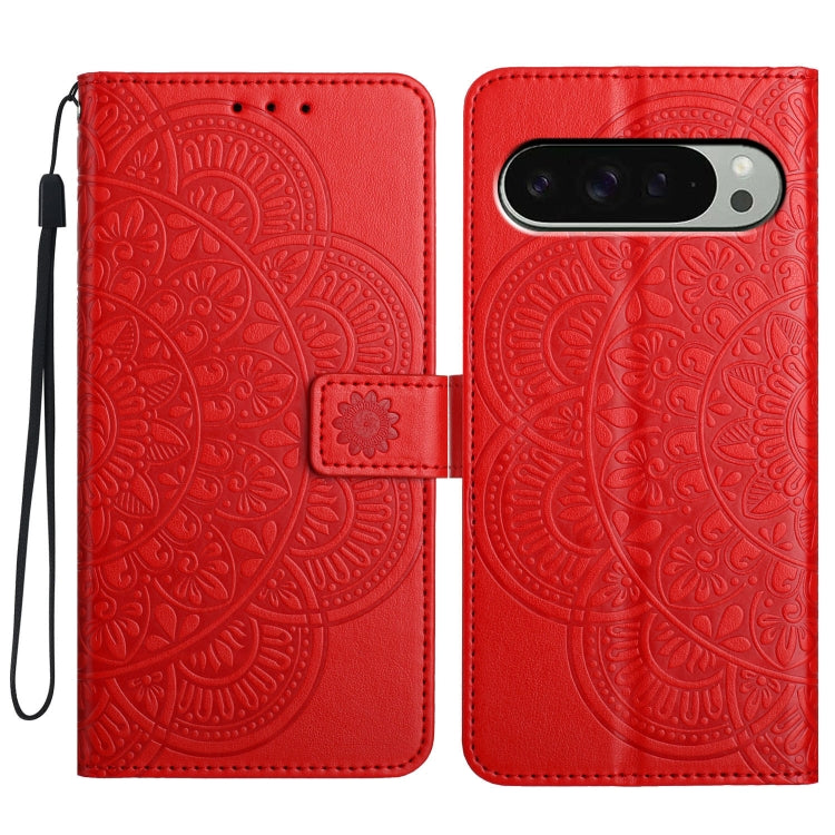 Flower Embossed Leather Phone Case