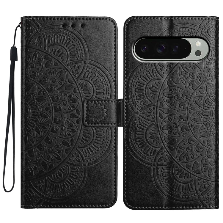 Flower Embossed Leather Phone Case