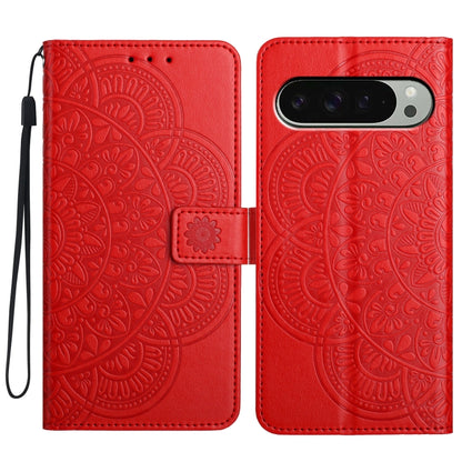 Flower Embossed Leather Phone Case
