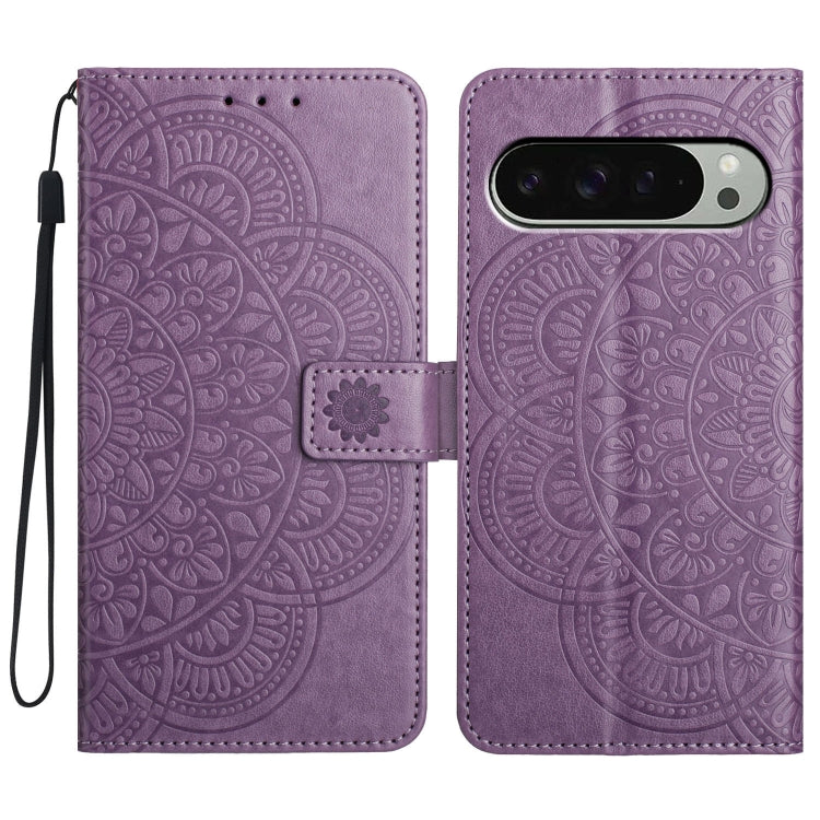 Flower Embossed Leather Phone Case