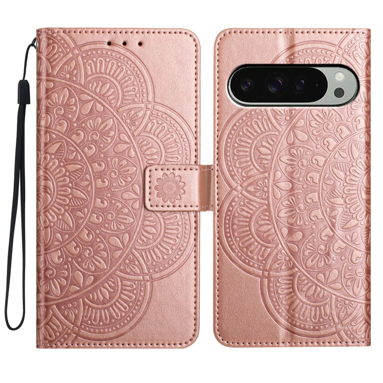Flower Embossed Leather Phone Case
