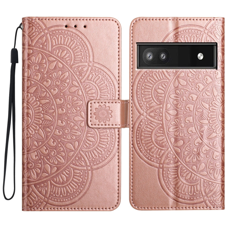 Flower Embossed Leather Phone Case