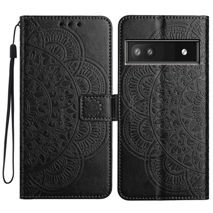 Flower Embossed Leather Phone Case