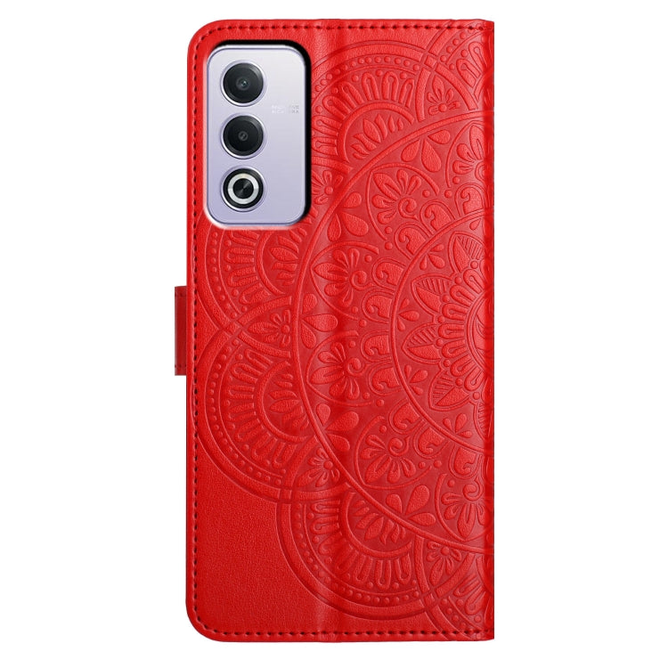 Flower Embossed Leather Phone Case