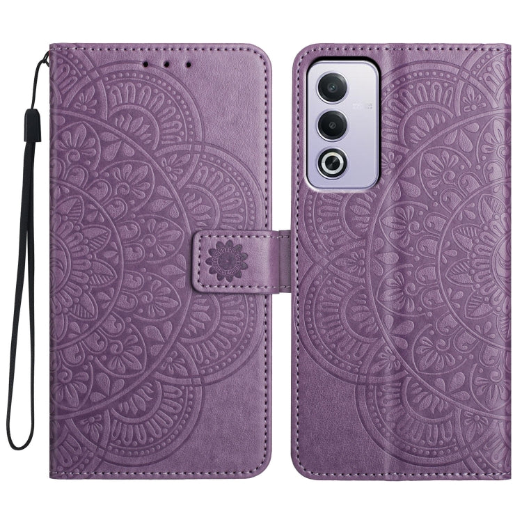 Flower Embossed Leather Phone Case