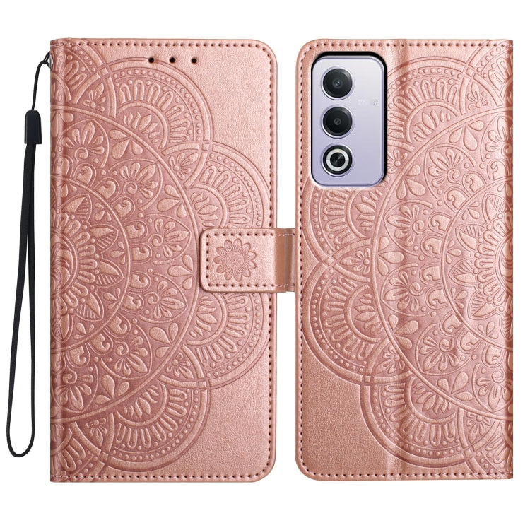Flower Embossed Leather Phone Case