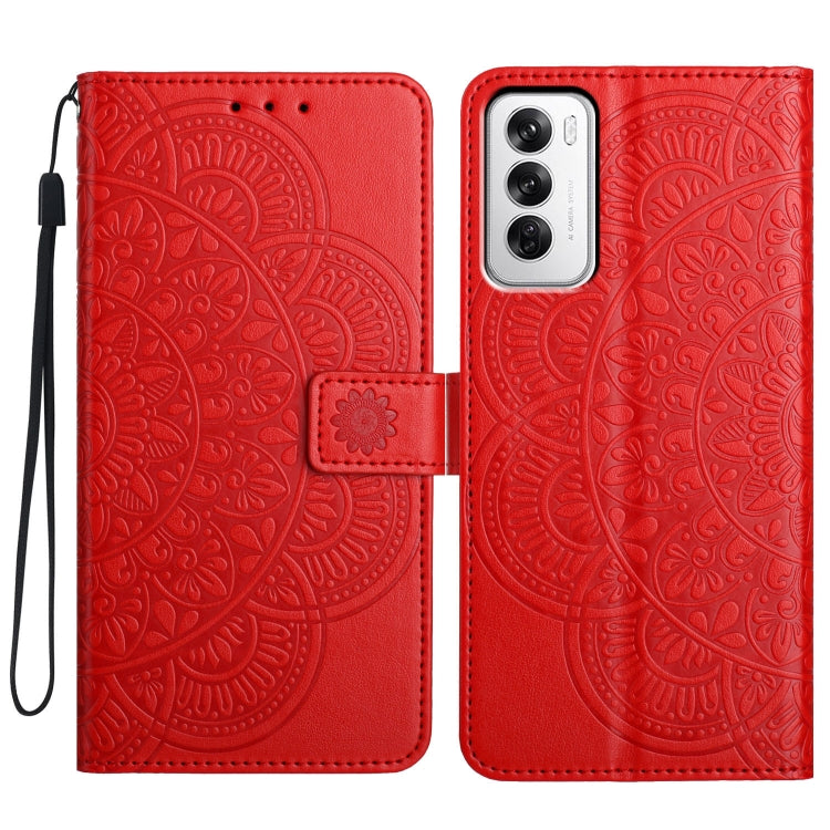 Flower Embossed Leather Phone Case