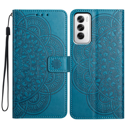 Flower Embossed Leather Phone Case