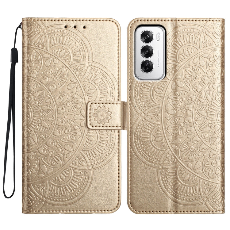 Flower Embossed Leather Phone Case