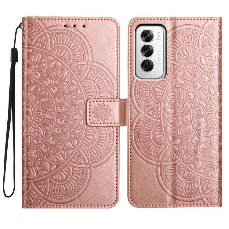 Flower Embossed Leather Phone Case