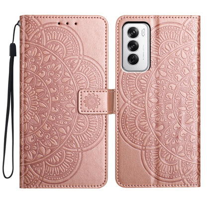 Flower Embossed Leather Phone Case