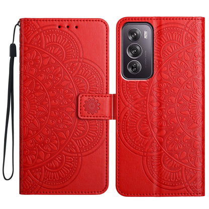Flower Embossed Leather Phone Case