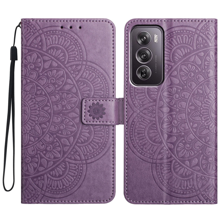 Flower Embossed Leather Phone Case