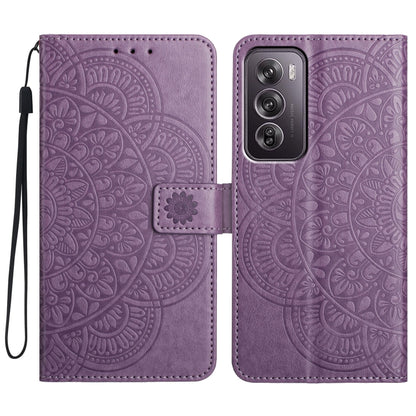 Flower Embossed Leather Phone Case
