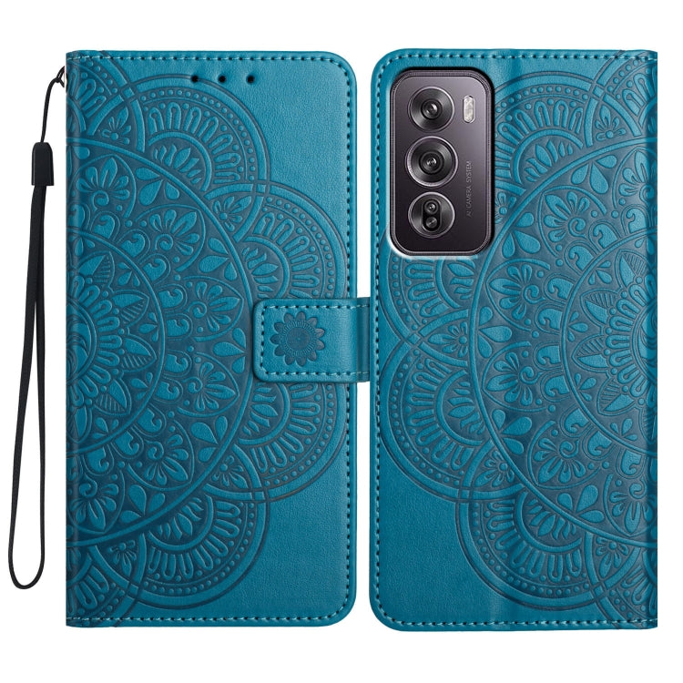 Flower Embossed Leather Phone Case
