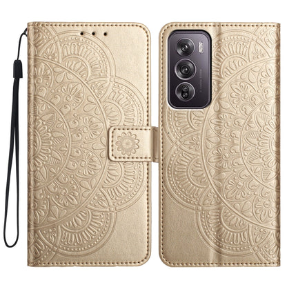 Flower Embossed Leather Phone Case