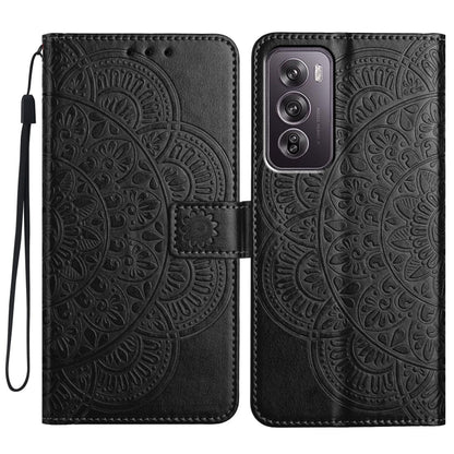 Flower Embossed Leather Phone Case
