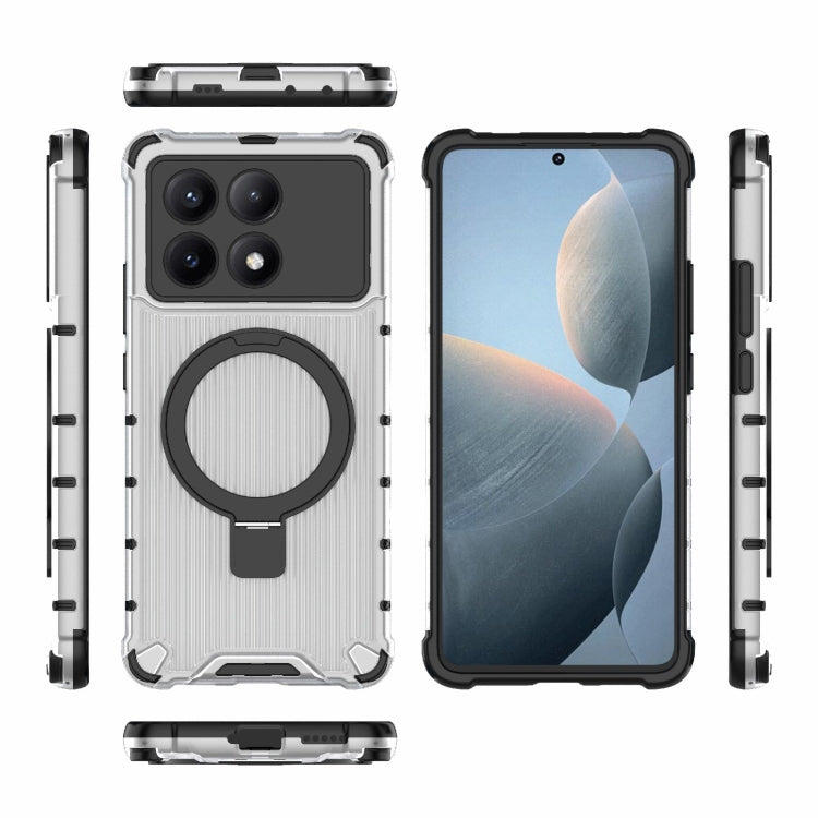 Grating Holder Shockproof Phone Case, For Redmi K70e 5G, For Redmi Note 13 5G, For Redmi K70 5G, For Redmi K60E 5G