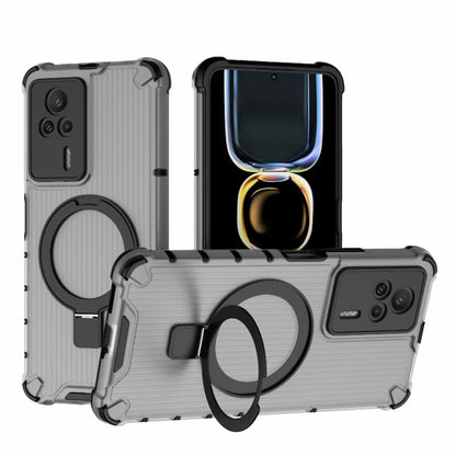 Grating Holder Shockproof Phone Case, For Redmi K70e 5G, For Redmi Note 13 5G, For Redmi K70 5G, For Redmi K60E 5G