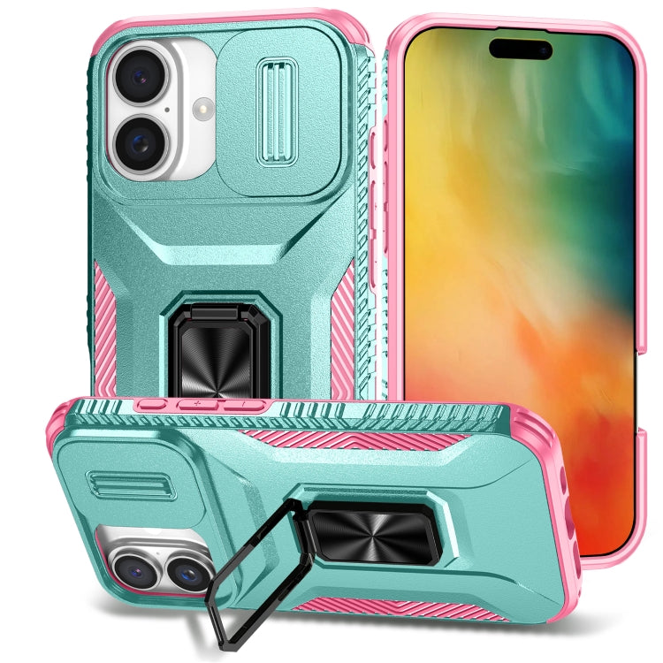Sliding Camshield Holder Phone Case, For iPhone 16 Plus, For iPhone 16, For iPhone 11 Pro Max