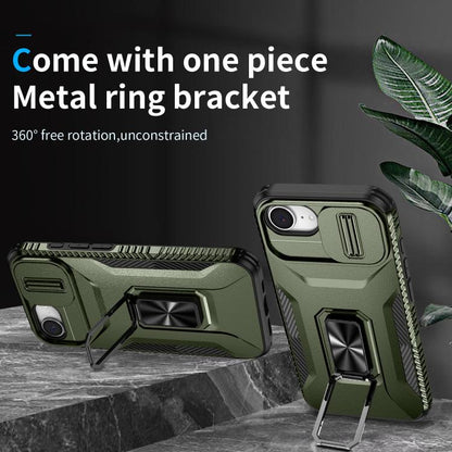 Sliding Camshield Holder Phone Case, For iPhone 17e / 16e, For iPhone 17 Pro Max, For iPhone 17 Pro