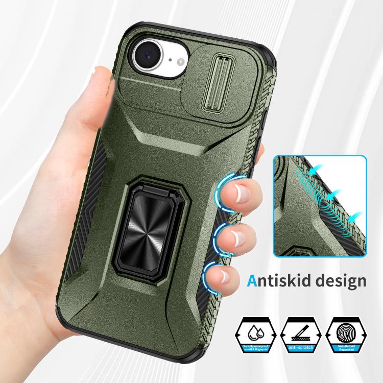 Sliding Camshield Holder Phone Case, For iPhone 17e / 16e, For iPhone 17 Pro Max, For iPhone 17 Pro