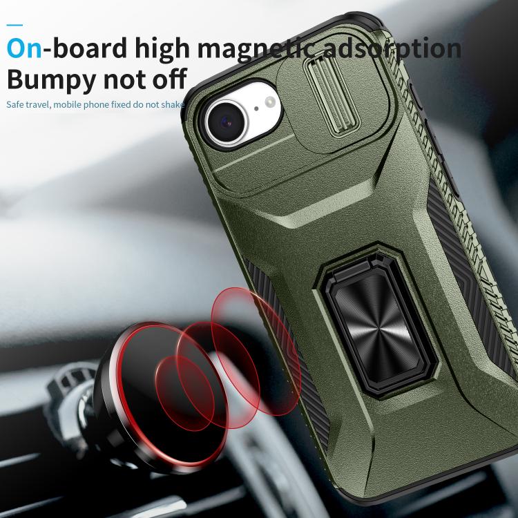 Sliding Camshield Holder Phone Case, For iPhone 17e / 16e, For iPhone 17 Pro Max, For iPhone 17 Pro