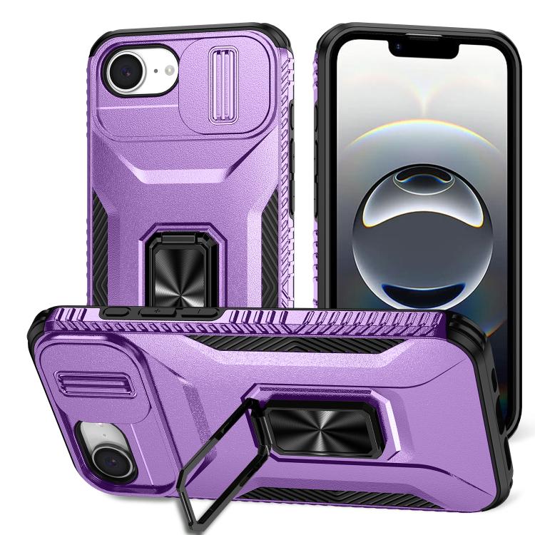 Sliding Camshield Holder Phone Case, For iPhone 17e / 16e, For iPhone 17 Pro Max, For iPhone 17 Pro