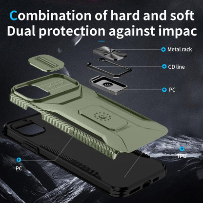 Sliding Camshield Holder Phone Case