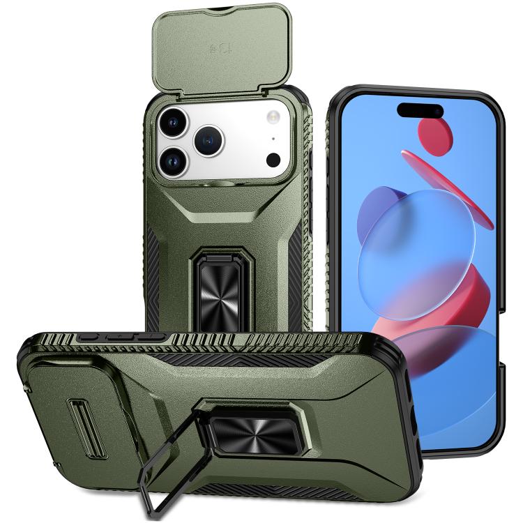 Sliding Camshield Holder Phone Case, For iPhone 17 Pro Max, For iPhone 17 Pro, For iPhone 17