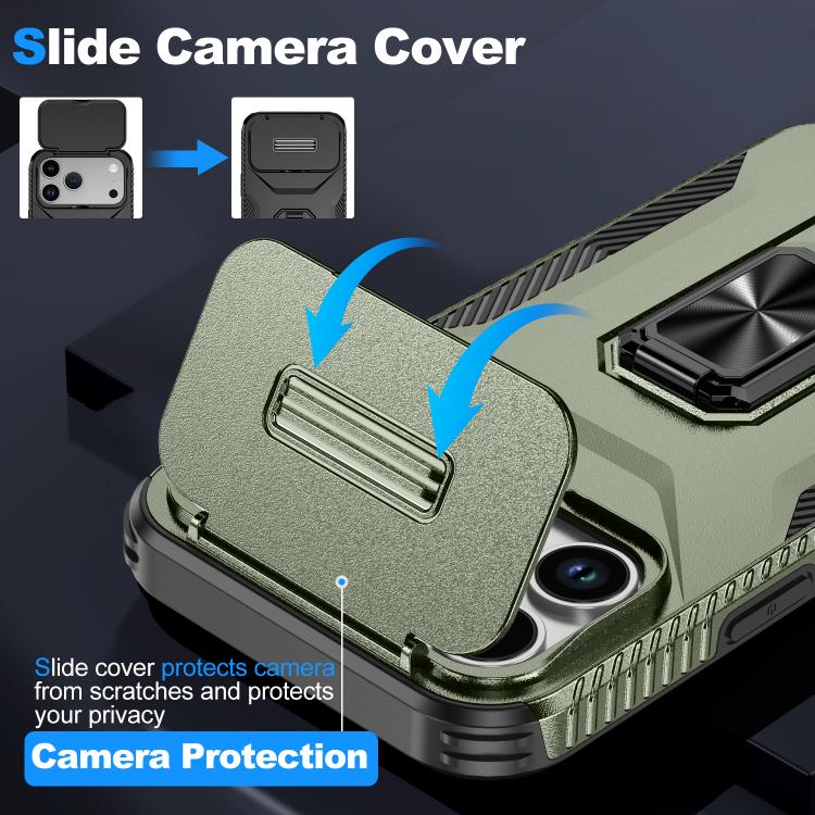 Sliding Camshield Holder Phone Case, For iPhone 17 Pro Max, For iPhone 17 Pro, For iPhone 17