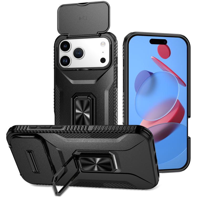 Sliding Camshield Holder Phone Case, For iPhone 17 Pro Max, For iPhone 17 Pro, For iPhone 17