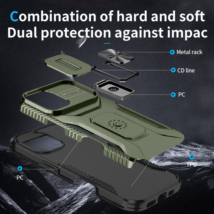 Sliding Camshield Holder Phone Case, For iPhone 17, For iPhone Air, For iPhone 16 Pro Max