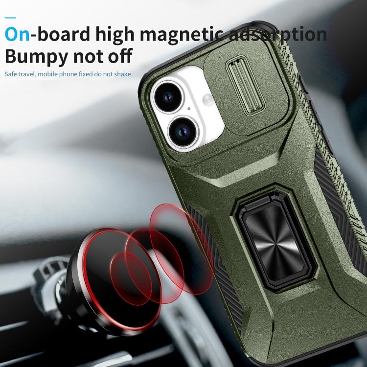Sliding Camshield Holder Phone Case, For iPhone 17, For iPhone Air, For iPhone 16 Pro Max